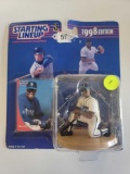 STARTING LINEUP 1998 EDITION KEN GRIFFEY, JR ACTION FIGURE AND COLLECTOR'S CARD. IN ORIGINAL