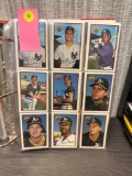 18 CARDS IN SLEEVES TWO ARE FROM NEW YORK YANKEES 16 ARE FROM OAKLAND ATHLETICS PLAYERS INCLUDED ARE