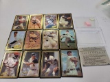 LOT OF (13) ACTION PACKED 1992 HI-PRO TEXTURED BASEBALL CARDS. INCLUDES PLAYERS SUCH AS: CLEM