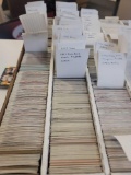 ROW LOT OF ASSORTED FOOTBALL CARDS. INCLUDES PLAYERS SUCH AS: SEDRICK SHAW, MIKE LOGAN, ALBERT