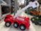 Giant Matchbox Hero Hauler Steer-N-Store Fire Truck Large Push Walk Behind Toy Truck Is Missing The