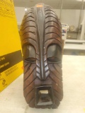 HAND CARVED GHANA TRIBAL WOOD WALL MASK, 14 1/2