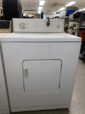 KENMORE FRONT LOAD DRYER WITH LINT TRAP ON TOP MEASURES APPROXIMATELY 29 in x 25 in x 43 in DRYER