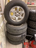 SET OF FOUR USED FORD FIRESTONE DESTINATION P265 / 70 R17 TIRES THEY ARE STILL IN GOOD CONDITION