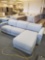 ABBYSON ROSELAND POWER RECLINING SECTIONAL SKU: SHF-12193-GRY-S SALE PRICE$2,999.00 LIGHT GREY,