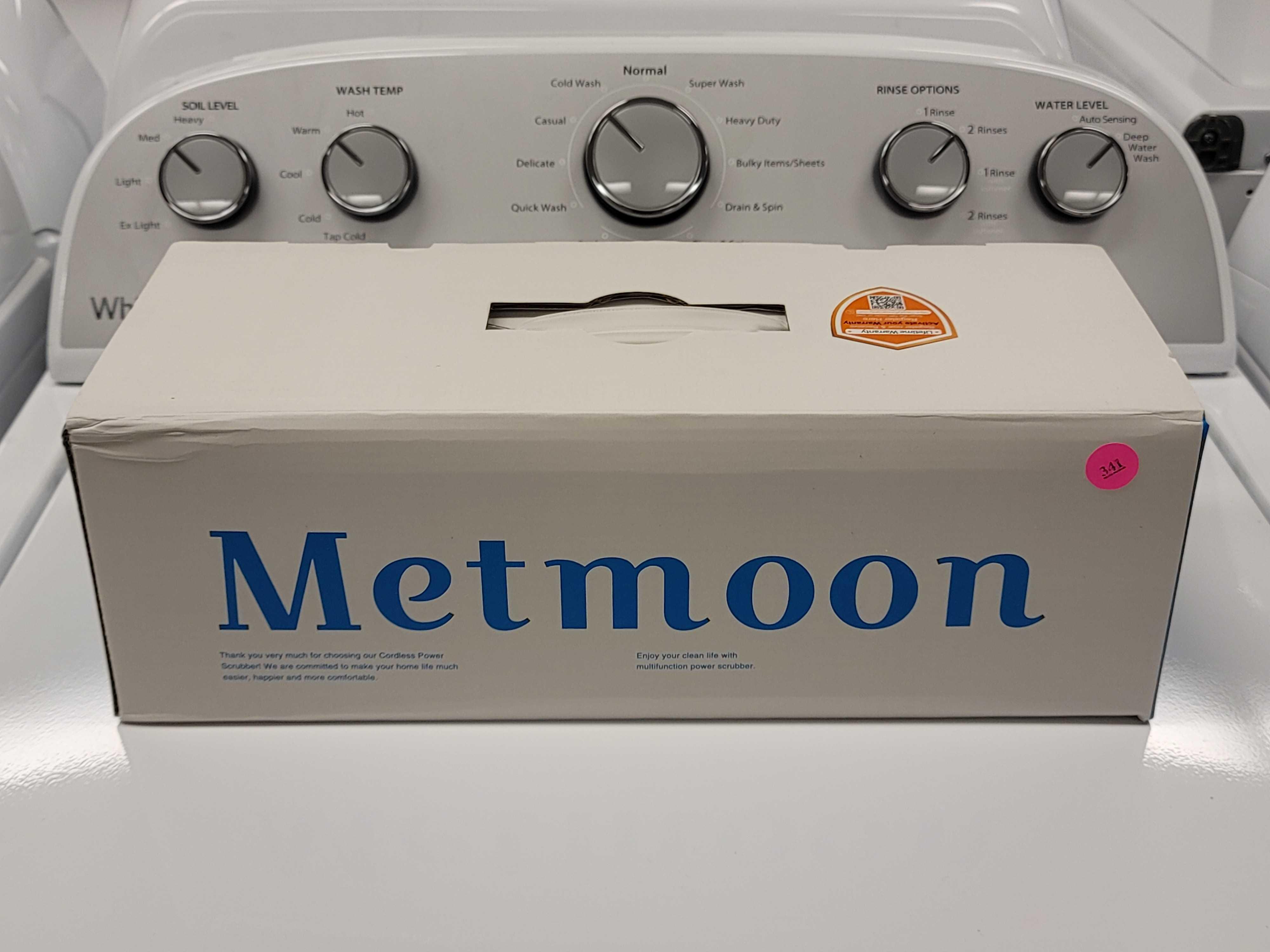 Electric Spin Scrubber Metmoon Shower Cleaning Brush, Power