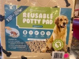 Washable Pee Pads for Dogs, Highly Absorbent, Machine Washable Reusable Puppy Pads, Waterproof Pet