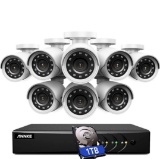 ANNKE 5MP Lite Wired Security Camera System with AI Human/Vehicle Detection, H.265+ 8CH Surveillance