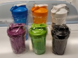 [6 Pack] Zaldia Protein Shaker Bottles, Shaker Bottles for Protein Mixes with Wire Whisk Balls--3