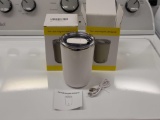 Lot of (2) Ckedes Self Stirring Mug Auto Magnetic Stainless Steel Coffee Mug Electric Mixing Mug