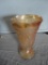 CARNIVAL GLASS VASE ALL ITEMS ARE SOLD AS IS, WHERE IS, WITH NO GUARANTEE OR WARRANTY. NO REFUNDS OR