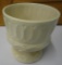 ROUND WHITE PLANTER ALL ITEMS ARE SOLD AS IS, WHERE IS, WITH NO GUARANTEE OR WARRANTY. NO REFUNDS OR