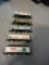 LOT OF 5 MARKLIN Z GAUGE TRAINS ALL ITEMS ARE SOLD AS IS, WHERE IS, WITH NO GUARANTEE OR WARRANTY.