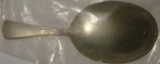 STERLING SILVER BABY SPOON ALL ITEMS ARE SOLD AS IS, WHERE IS, WITH NO GUARANTEE OR WARRANTY. NO