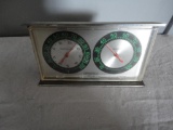 SPRINGFIELD ANALOG WEATHER STATION ALL ITEMS ARE SOLD AS IS, WHERE IS, WITH NO GUARANTEE OR