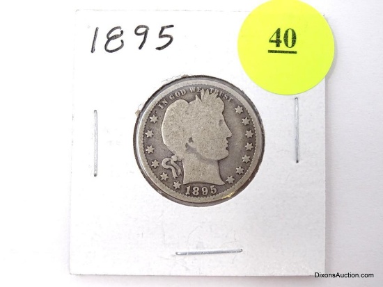 1895 Quarter - Barber