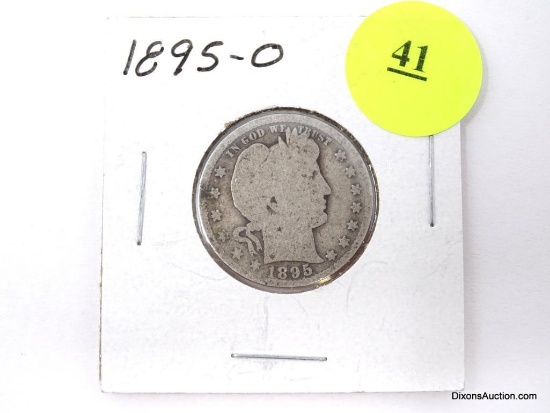 1895-O Quarter - Barber