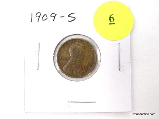 1909-S Wheat Cent