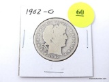 1902-O Half Dollar - Barber