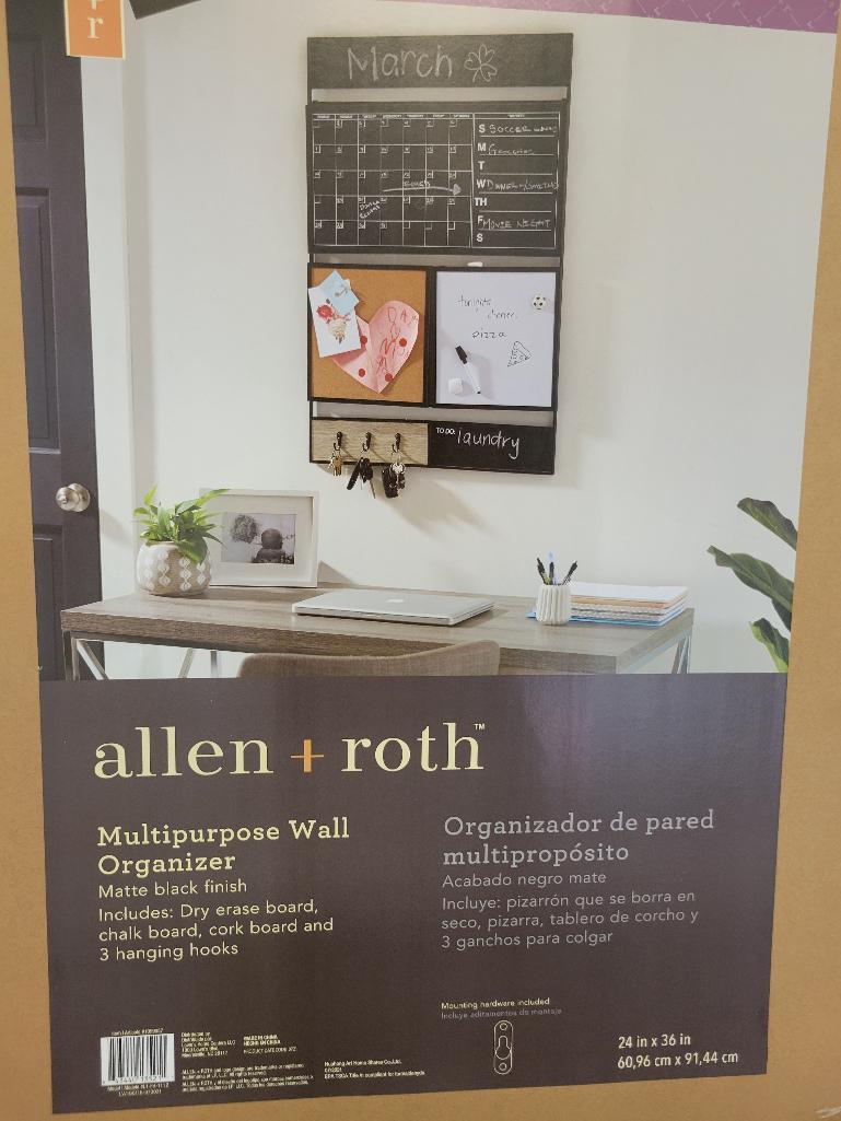 Allen Roth Logo Allen + Roth With STAINMASTER Sapphire Petals Indoor