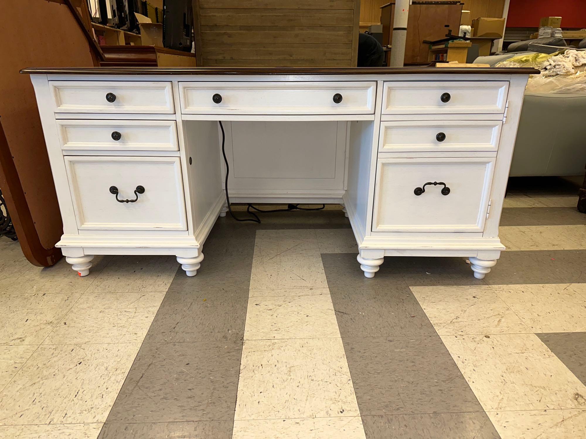 Havertys white desk online