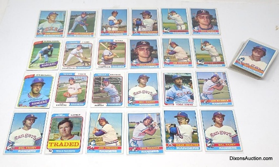 1970's Vintage Cards - 52 Cards - Texas Rangers