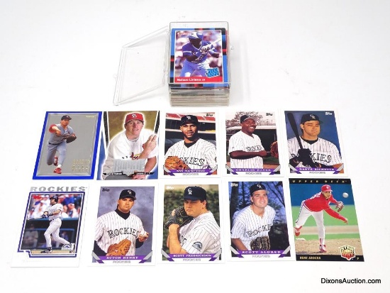 Box of Rookie Cards