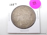 1887 Morgan Silver Dollar