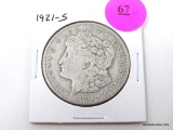 1921-S Morgan Silver Dollar