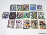 16 Cards - Deion Sanders (3) Barry Sanders (4) Reggie White (7) Ickey Woods (1) Philip Rivers (1)