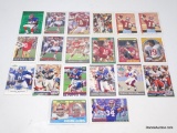 20 Cards - Joe Montana (11) Thurman Thomas (7) Steve Young (1) Michael Straham (1)