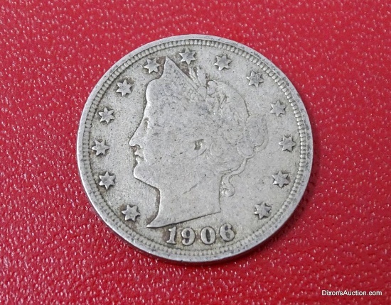 1906 VF LIBERTY NICKEL