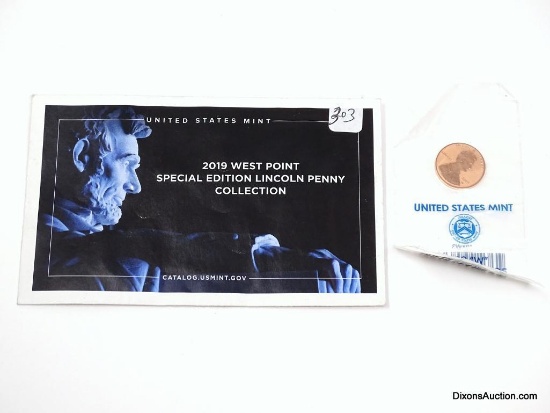 2019 WEST POINT SPECIAL EDITION LINCOLN ONE CENT COLLECTION