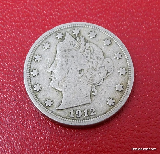 1912 VF LIBERTY NICKEL