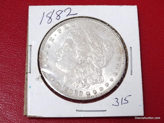 1882 GEM BU MORGAN DOLLAR