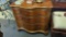 ETHAN ALLEN 3 DRAWER NIGHTSTAND, IN GOOD USED CONDITION, DISPLAYS MINOR COSMETIC WEAR, 33 1/2