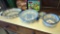 SET OF 4 PCS OF TEMPTATIONS DISHES TO INCLUDE, OLD WORLD 3 QT, BUNDT CAKE DISH, OLD WORLD 10OZ AND