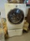 ELECTROLUX PERFECT BALANCE PERFECT STORM DRYING MACHINE WITH A STORAGE DRAWER BASE. MODEL