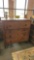 ANTIQUE MAHOGANY 19TH CENTURY FOUR DRAWER SHERATON, IN GOOD CONDITION,DISPLAYS SOME COSMETIC WEAR, 1