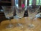 SET OF 3 WATERFORD CRYSTAL LISMORE GOBLETS. EACH IS APPROX. 6