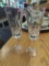 LOT OF 2 WATERFORD CRYSTAL CHAMPAGNE FLUTES. EACH MEASURES APPROX. 7.5