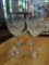 SET OF 4 WATERFORD CRYSTAL GLASSES WHITE WINE GLASSES WITH PINEAPPLE DESIGN ALL MARKED ON BOTTOM -