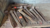 LOT OF EARLY STYLE RAILROAD NAILS 14 IN TOTAL