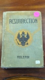 RESURRECTION BY COUNT LEO TOLSTOL, PUBLISHED IN NEW YORK BY J. S. OGILVIE PUBLISHING COMPANY.