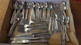 SET OF LENOX STAINLESS EATING AND COOKING UTENSILS, 100 IN TOTAL