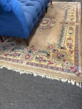 CHATILLION STYLED MACHINE MADE RUG; MEASURES 5 FOOT X 8 FOOT