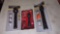 LOT OF 3 ASSORTED FLASHLIGHTS TO INCLUDE, HUSKY 360 LUMEN LED FLASHLIGHT WITH STAINLESS STEEL CORE