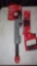 LOT OF 2 ITEMS TO INCLUDE, MILWAUKEE 12-IN PVC- ABS SAW NEW IN THE PACKAGE, AND A MILWAUKEE CHEATER