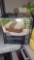 UNIVERSAL DEEP SEAT LOVESEAT PATIO COVER BROWN FABRIC, BY THE HAMPTON BAY, IN THE ORIGINAL BOX, 38