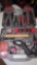 APOLLO PRECISION TOOLS 4.8 V RECHARGEABLE CORDLESS SCREWDRIVER TOOL KIT WITH A CARRYING CASE.